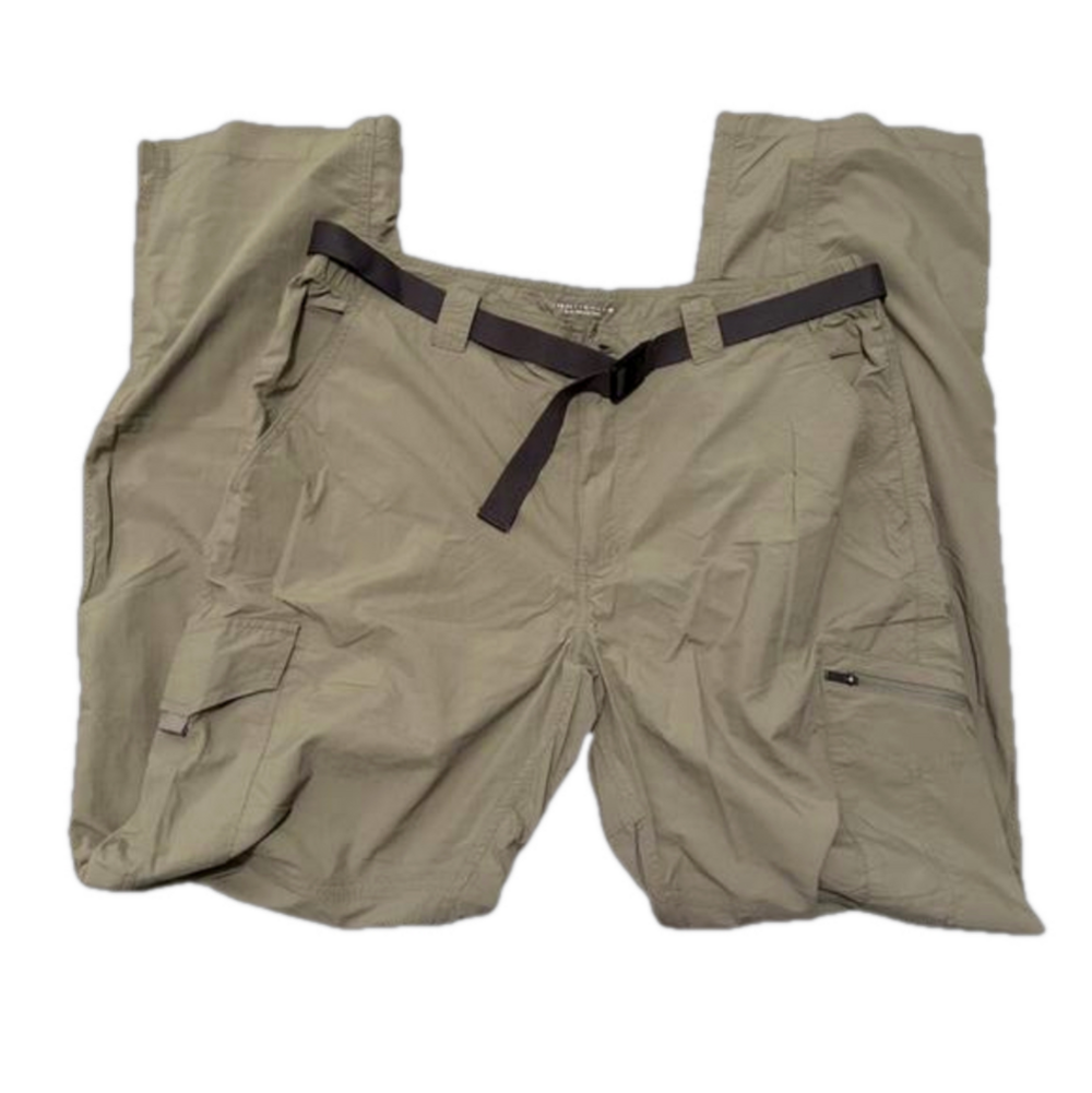 Men's Columbia Khaki Cargo Pants Size 36W 34L